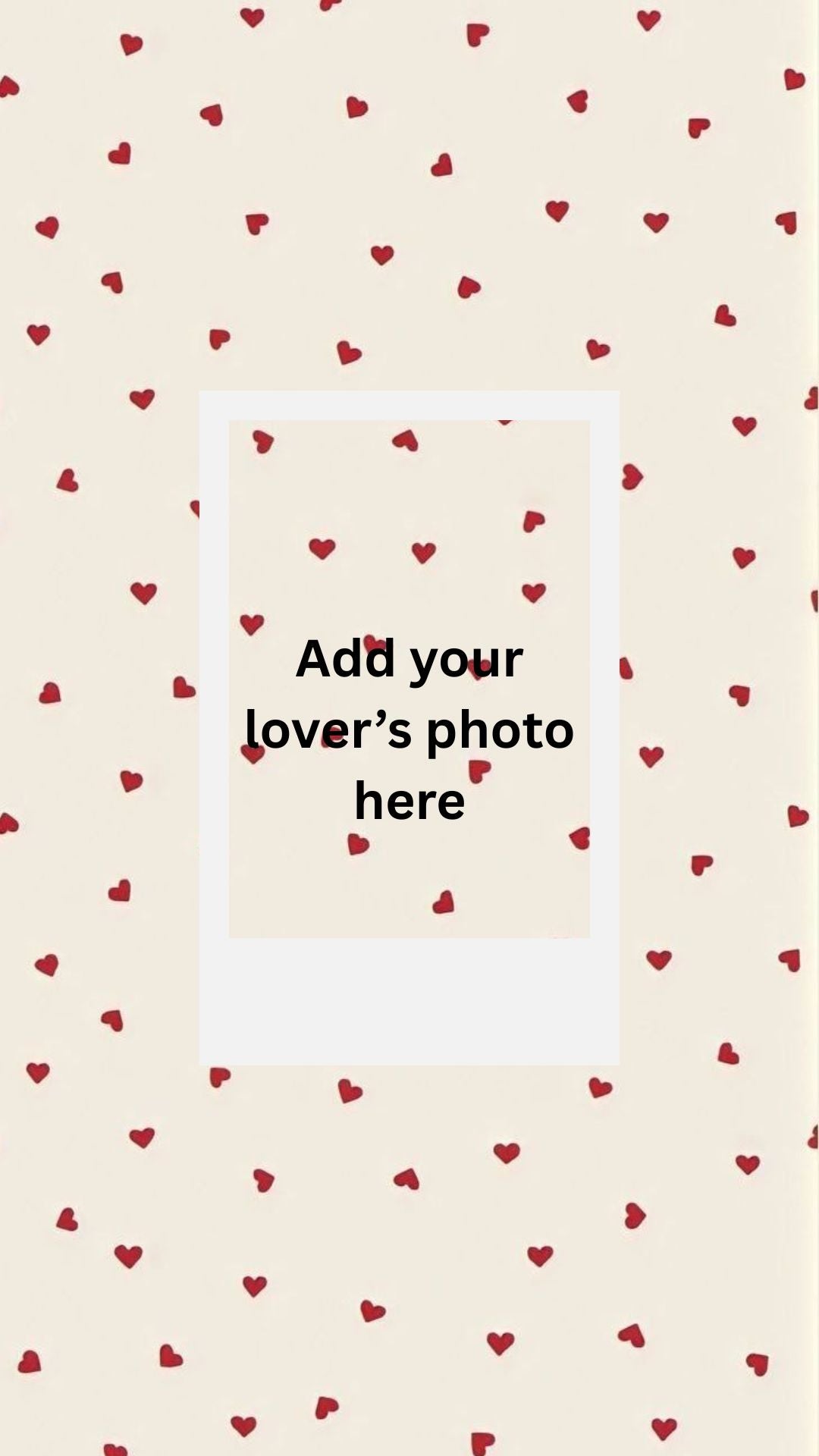 Personalized Valentine Phone Wallpaper